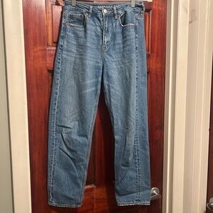 American Eagle Outfitters Men’s Light Blue Straight Jeans